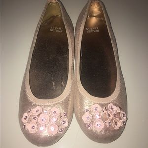 Size 6 1/2 Stuart Weitzman pink ballerina flats