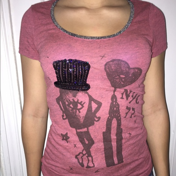 Scotch and Soda sequin tee