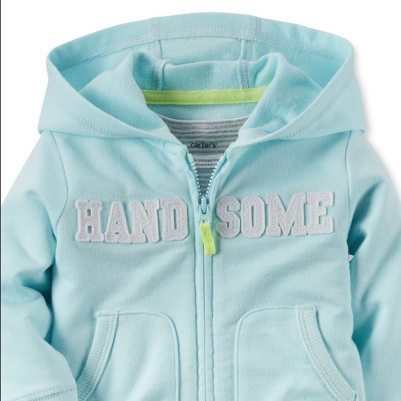 Carter's Matching Sets Carters Infant Boys Hoodie Jacket Set Poshmark