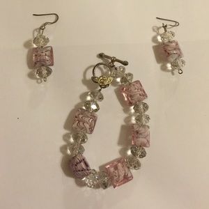 Bracelet with earnings