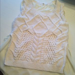 Anthropologie Moth sleeveless sweater Sz XS