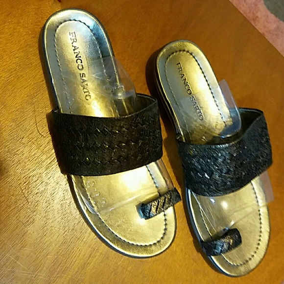 Bronze sandals
