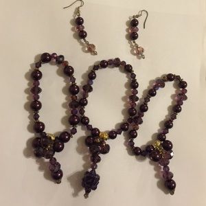 Bracelets with earrings