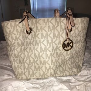 Authentic Jet Set logo tote