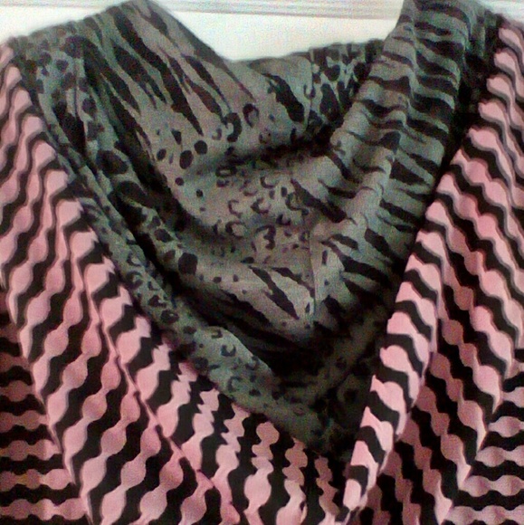 Pink/ black herringbone Dumb Clothing tunic/dress - Picture 2 of 4