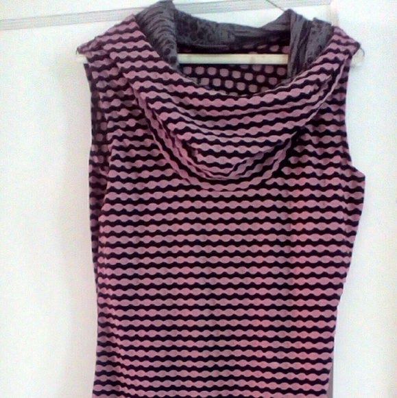 Pink/ black herringbone Dumb Clothing tunic/dress - Picture 4 of 4