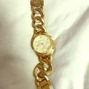 Michael Kors Gold Runway Twist Watch
