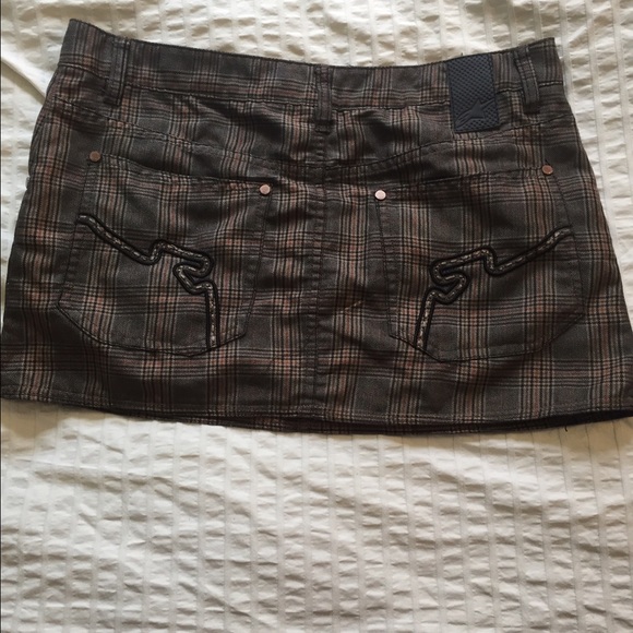 Skate punk skirt, size 7