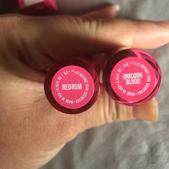 Jeffree Star BNIB "Redrum" & "Unicorn Blood" trade - Picture 3 of 4