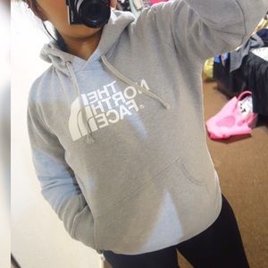The North Face hoodie.