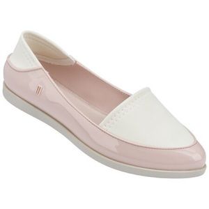 ✨ NIB Melissa 'Space Sport' Pink & Beige Slip-ons