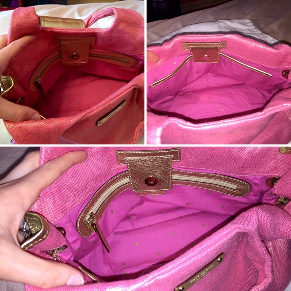 ❌SOLD❌ Kate Spade Pink Gold Purse Authentic - Picture 3 of 4