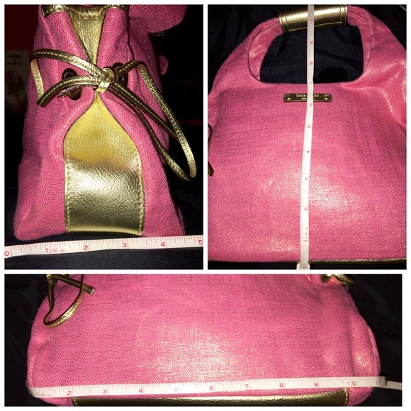 ❌SOLD❌ Kate Spade Pink Gold Purse Authentic - Picture 4 of 4