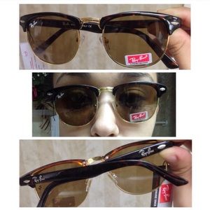 Clubmaster Style Tortoise Sunglasses