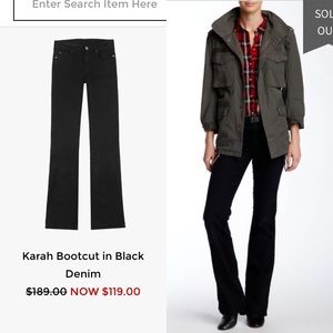 7 For all man kind Karah bootcut jeans sz 32