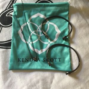 Kendra Scott Gunmetal Bundle