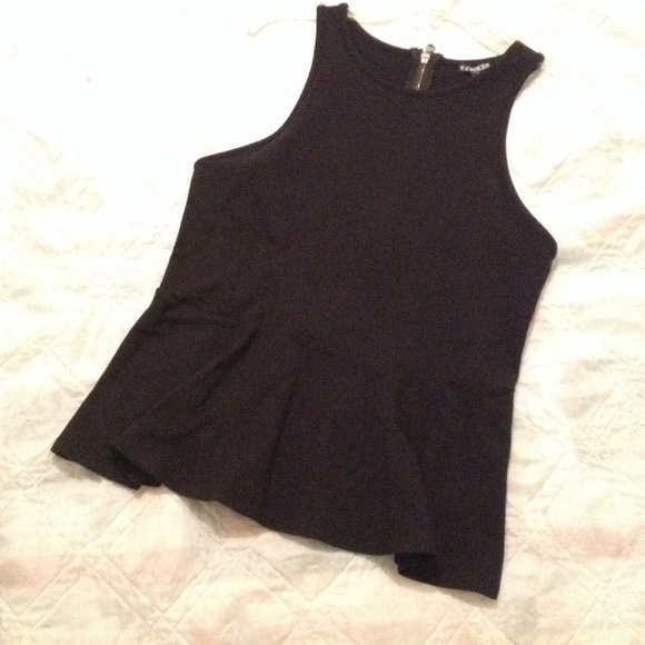 Express peplum tank