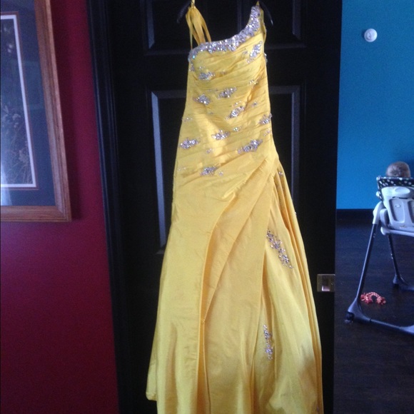 Yellow Prom Dress