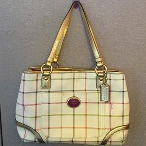 Authentic Leather Coach Purse