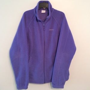 Purple Columbia Zip Up