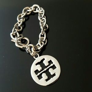 Silver Tone Tory Chain Bracelet