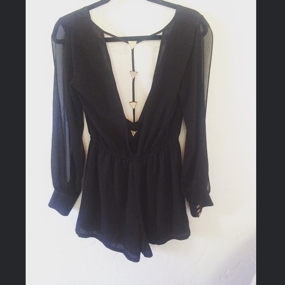 Open Back Playsuit