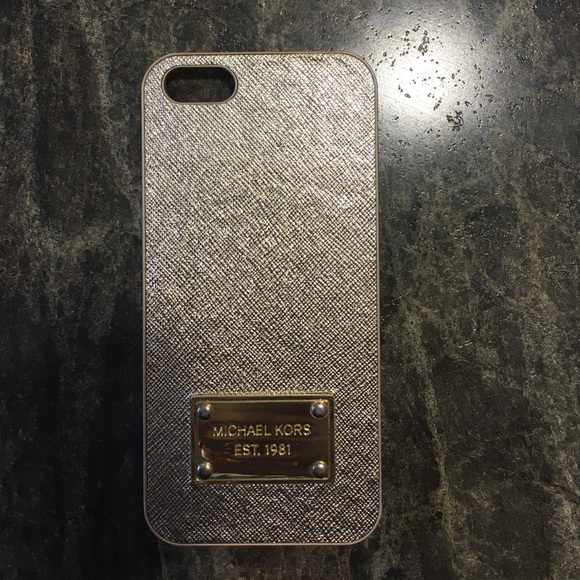 iPhone 5 gold Michael kors case