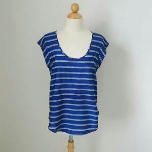 Blue Stripe Blouse