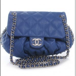 Blue Chanel medium bag