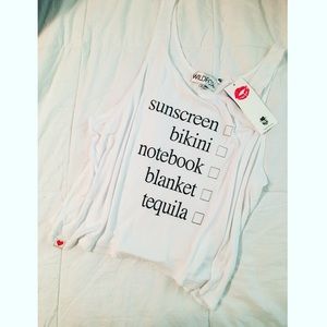 WILDFOX weekend trip Indiana tank