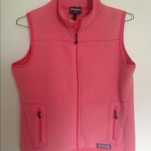 Vineyard Vines Pink Felt Vest