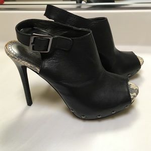 SE Boutique open toe heels