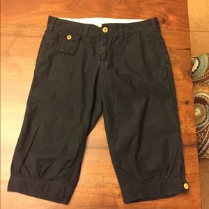 Navy long style Bermuda short