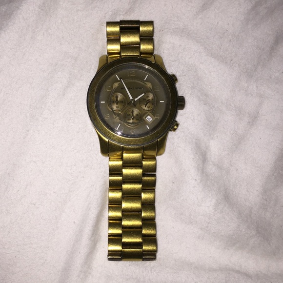 Michael Kors Bronze Big Face watch