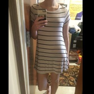 Striped T-shirt Dress