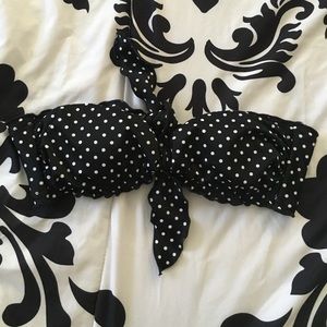 Victoria secret polka dot bathing suit