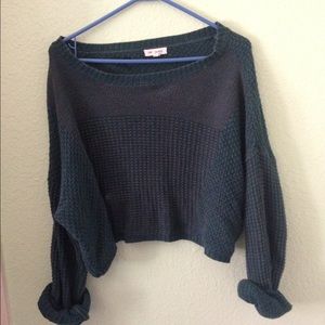 Cropped urban outfitters sweater