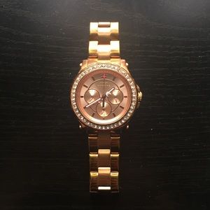 Juicy Couture "Pedigree" Rose Gold Watch