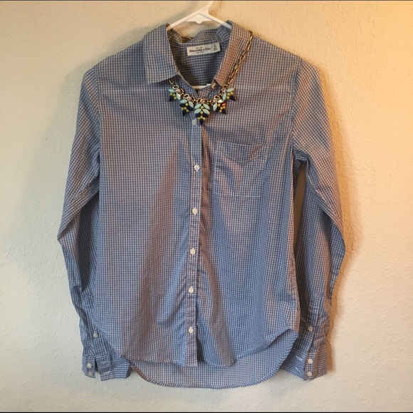 Abercrombie & Fitch Women's Checked Button Down