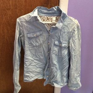 A jean shirt