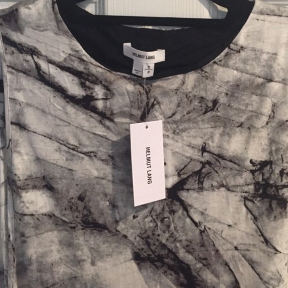 Helmut Lang NWT graphic top - Picture 2 of 4