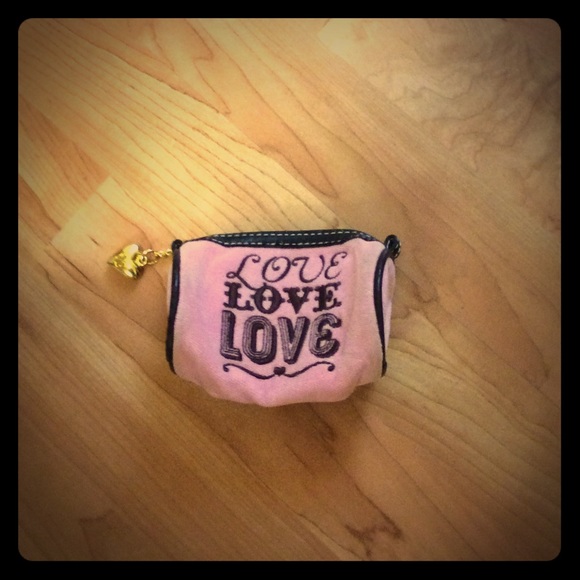 Cute Love PINK coin purse