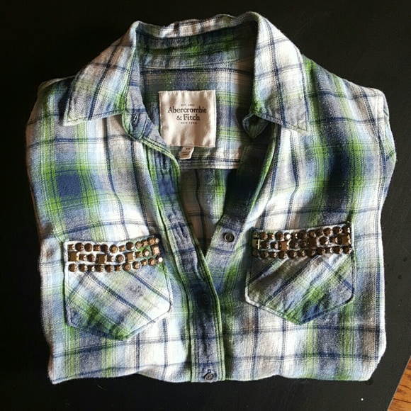 studded flannel