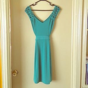 Banana Republic verdant green dress!