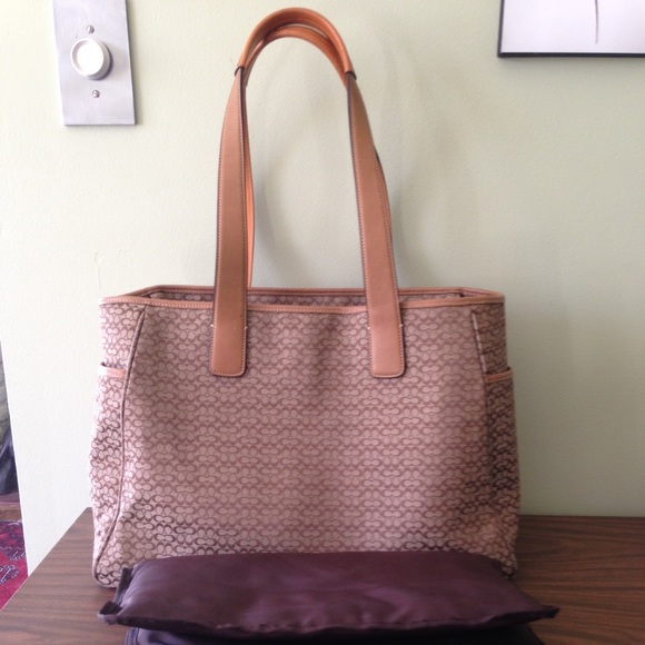Coach Diaper Bag with Changing Pad Included - Picture 2 of 4