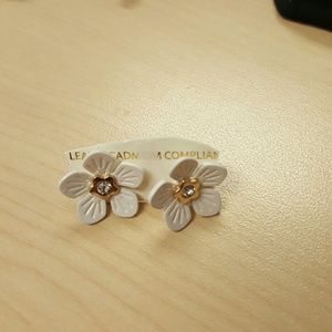 New flower earrings