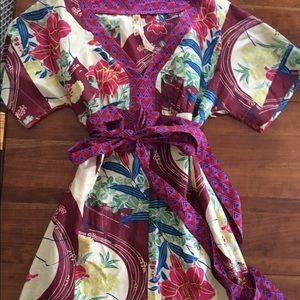 Anthropologie Kimono Style Dress