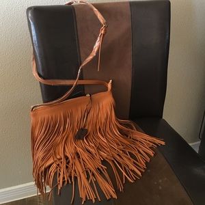 Handbag with Long fringe