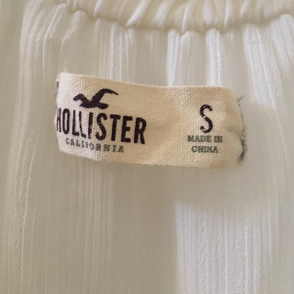 Sheer white blouse - Picture 3 of 3