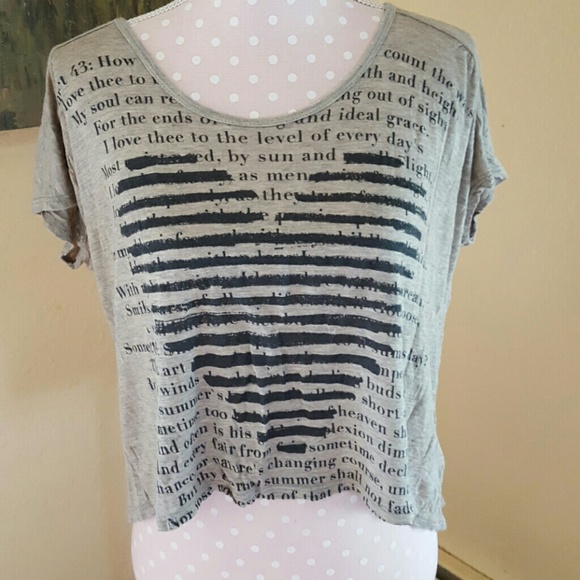 Shakespeare Crop Top